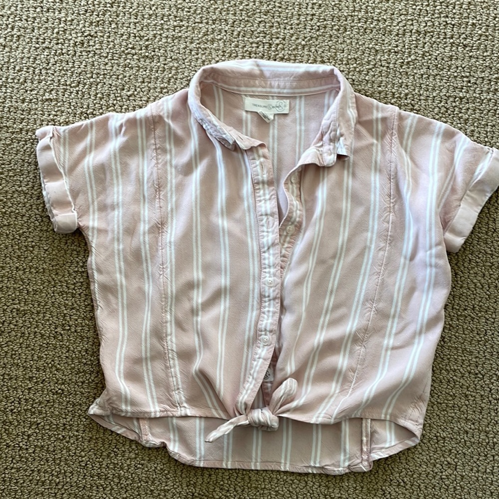Treasure & Bond Striped Shirt
